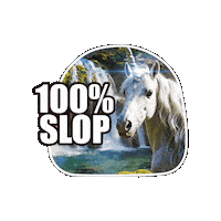 strawdermania ai unicorn slop stopgenerating Sticker