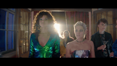 boxofficebuz giphyupload kristen stewart charlies angels naomi scott GIF