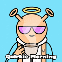 Wake Up Coffee GIF by Quirk Life Studios