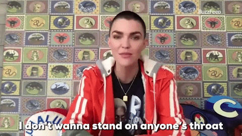 Ruby Rose Thirst Tweets GIF by BuzzFeed