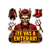 Halloween Descubrir Sticker