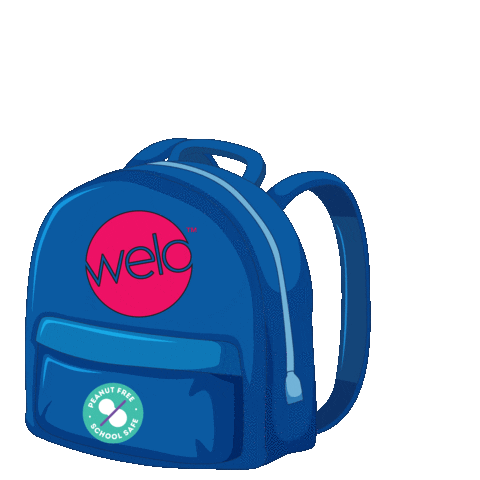 School Backpack Sticker by Welo