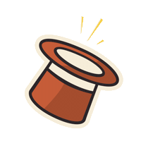 Magic Trick Sticker