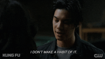 Tv Show Habits GIF by CW Kung Fu