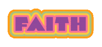 Rainbow Faith Sticker by Marcela Illustrates