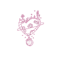 rachelwetk heart pink world rose Sticker