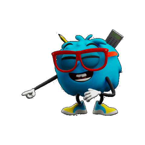 TheBlahs giphygifmaker laughing pointing ha ha ha Sticker