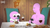 Red Wine Wow GIF by Adult Swim