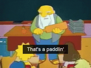 paddlin GIF