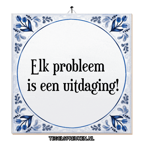 Focus Nl Sticker by Tegelspreuken.nl