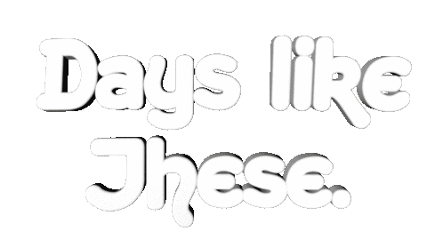 Days Like These 3D Sticker by OpticalArtInc.