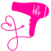 pink hair Sticker by Blo Blow Dry Bar