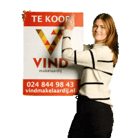 Vindmakelaardij vind vindmakelaardij Sticker