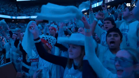 North Carolina Basketball GIF by UNC Tar Heels