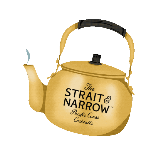 Iced Tea Fire Sticker by The Strait & Narrow