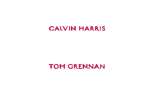 Tom Grennan Flower Sticker by Calvin Harris