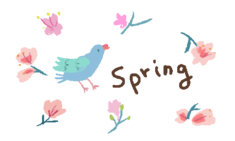Spring 春 Sticker