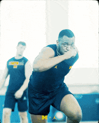 Get It Work Out GIF by Michigan Athletics