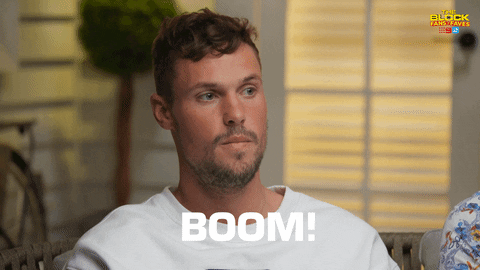 Channel 9 Reaction GIF by The Block