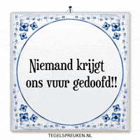 Nl Doorzetten GIF by Tegelspreuken.nl