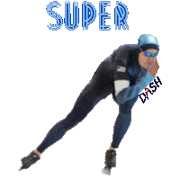 Speed Skater Sticker by DASH Skating