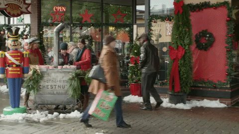 the christmas cottage smile GIF by Hallmark Channel