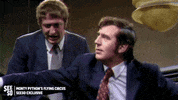 flying monty python GIF
