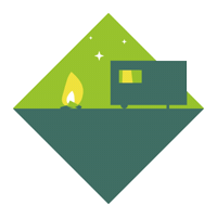 Cabin Sticker by Eco Tiny House