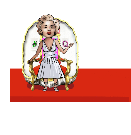 Inspire Marilyn Monroe Sticker by Robodrone