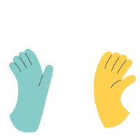 Highfive Sticker by BVK Students Hannover