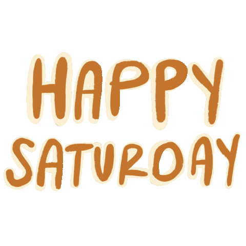 Happy Saturday Sticker