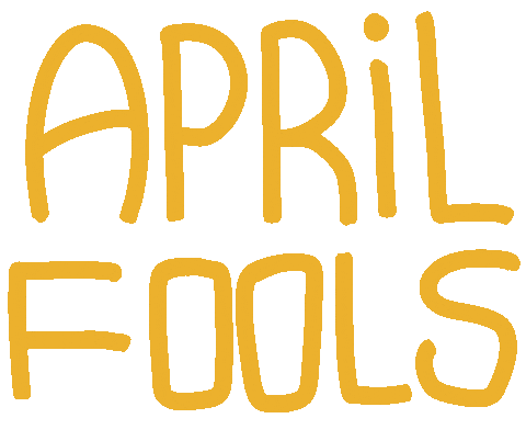 April Fools Fun Sticker