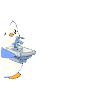 Penguin Wow Sticker by Pudgy Penguins