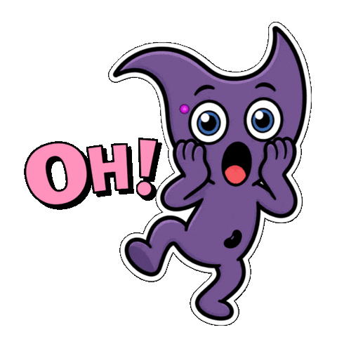 Oh No Sticker by CwaZyVerse