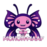 Mohon Maaf Sticker by butterfly_management