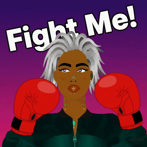 Boxing Gloves Fight Me GIF by World Of Women