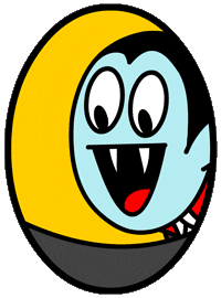 Halloween Vampire Sticker by Pedro Miranda Filho