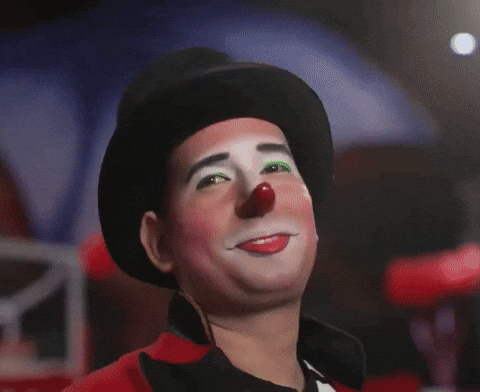 Clown Yes GIF by Junior Ascanio
