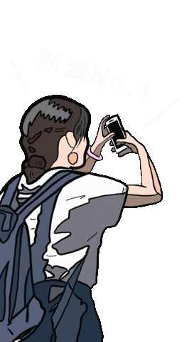 新潟 Sticker by ojiya_oyaji