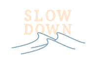 Slow Down Canyons Sticker by Gone West