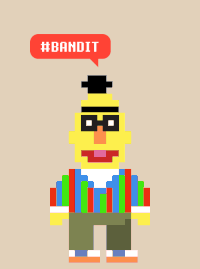 bandits pixel pixel art sesame street muppets GIF