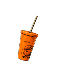 Mug Sticker by Archi Saudi