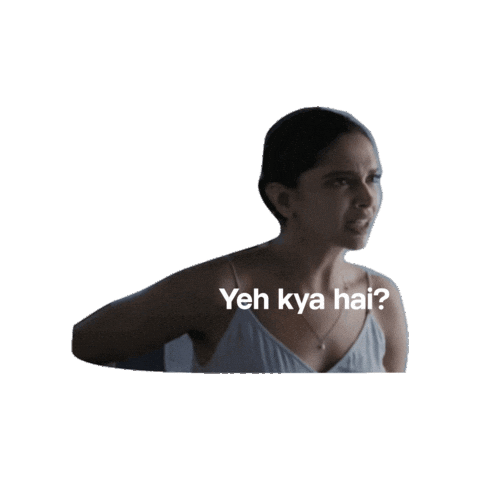 Deepika Padukone What Sticker by Gehraiyaan Gifs