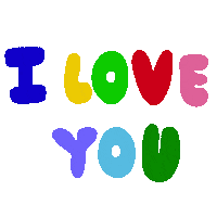 I Love You Valentines Sticker