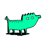 Happy Dog Sticker by Kochstrasse™