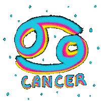 Moon Cancer Sticker by Patricia Battles