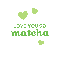 matcha love Sticker by DAVIDsTEA