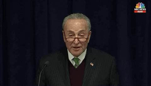 giphyupload giphynewsuspolitics chuck schumer GIF