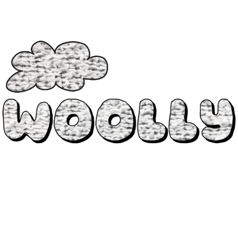 wooly Sticker by Woolly Threads