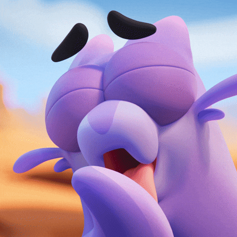 Power Hello GIF by Claynosaurz